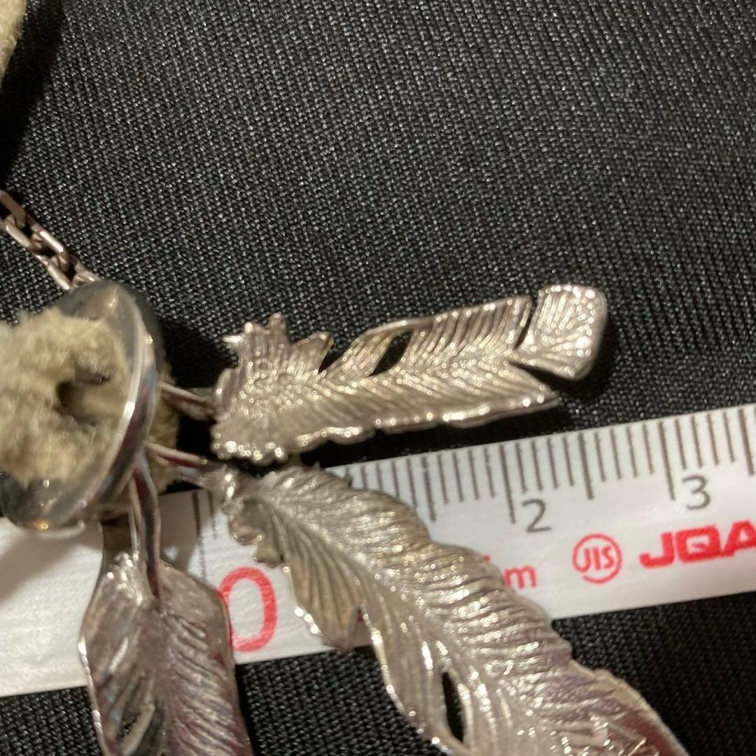 SAAD サード【正規品】フェザーネックレス カスタム シルバー925