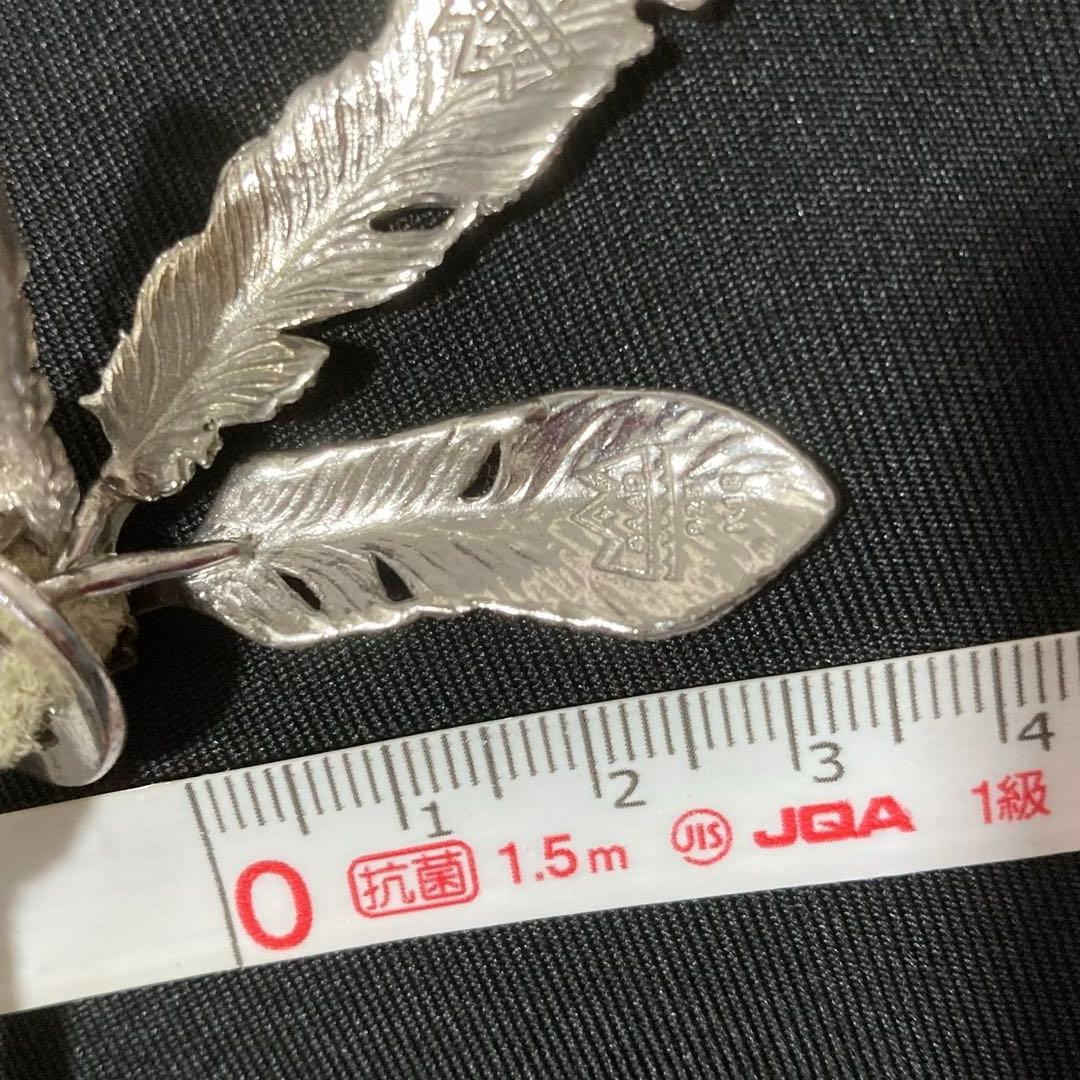 SAAD サード【正規品】フェザーネックレス カスタム シルバー925