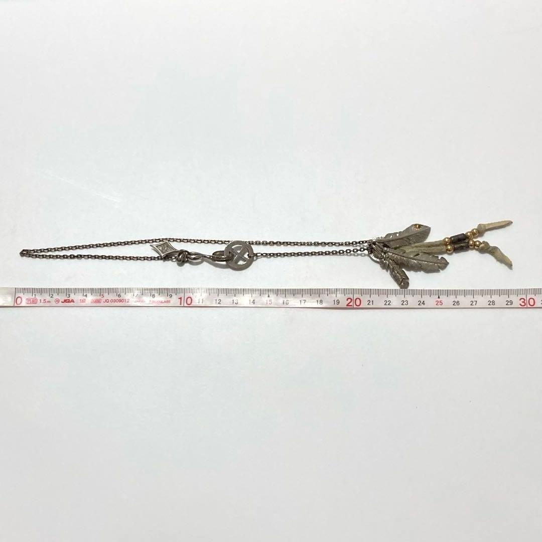 SAAD サード【正規品】フェザーネックレス カスタム シルバー925