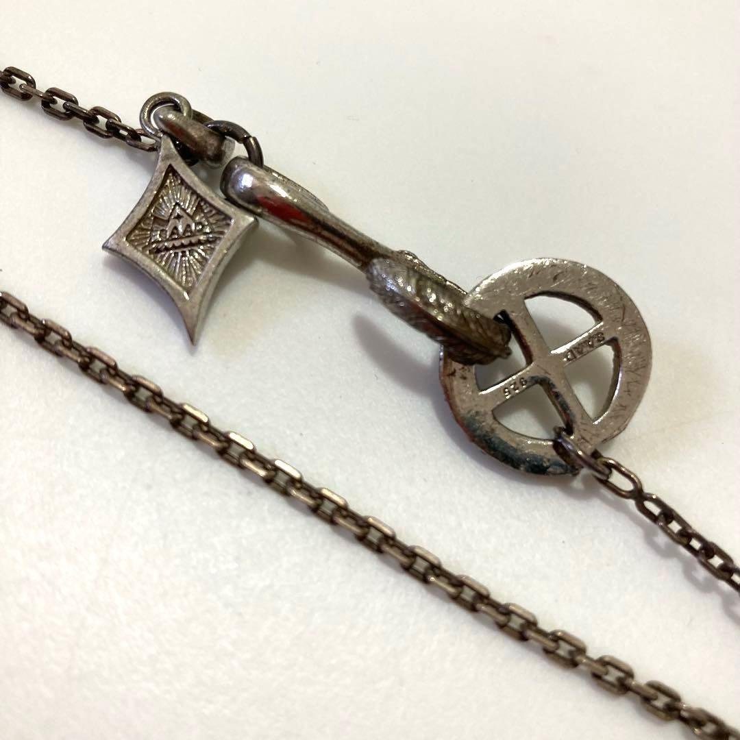 SAAD サード【正規品】フェザーネックレス カスタム シルバー925