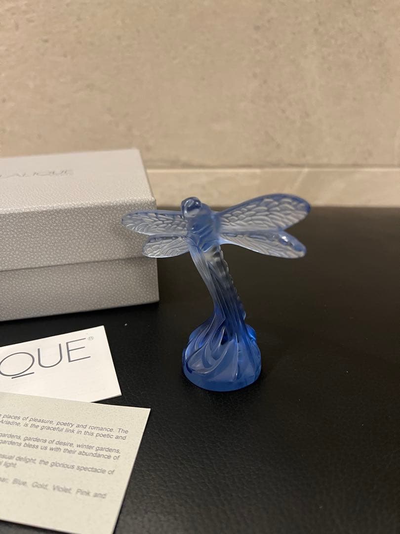 ラリック　アンティーク　トンボ