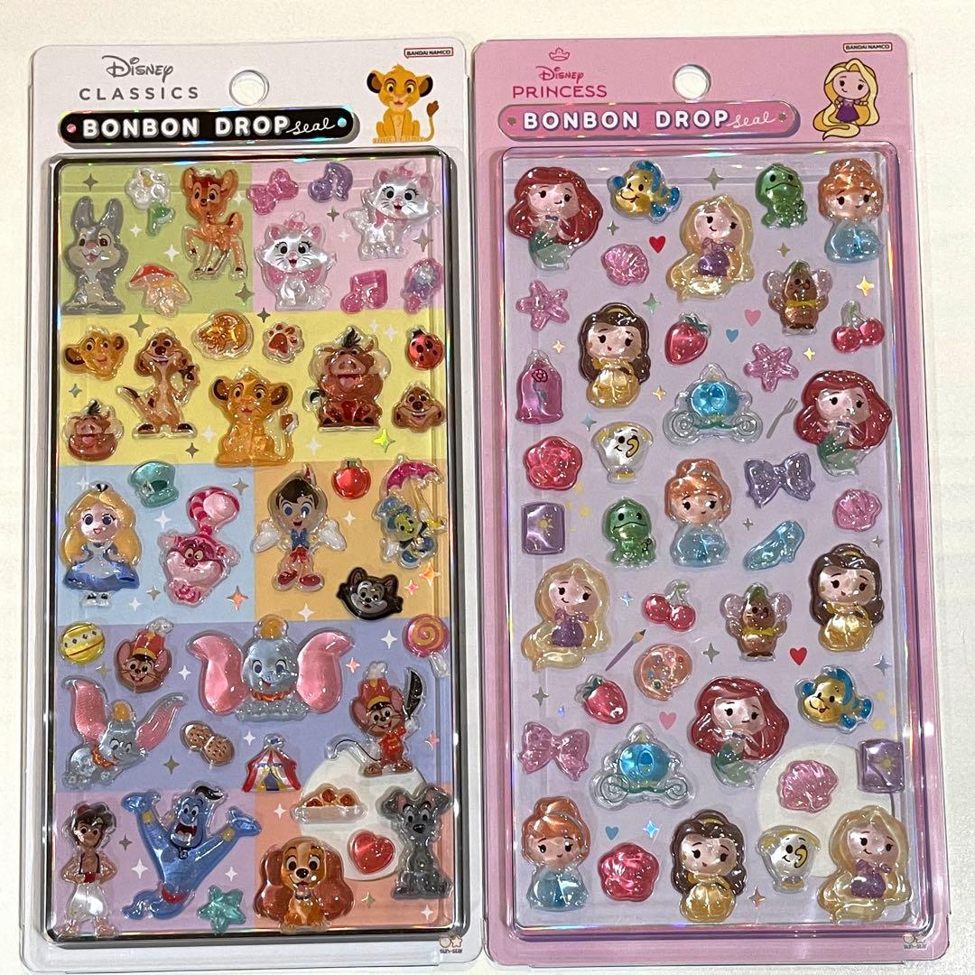 【国内正規品】ボンボンドロップシール ディズニー 6種セット