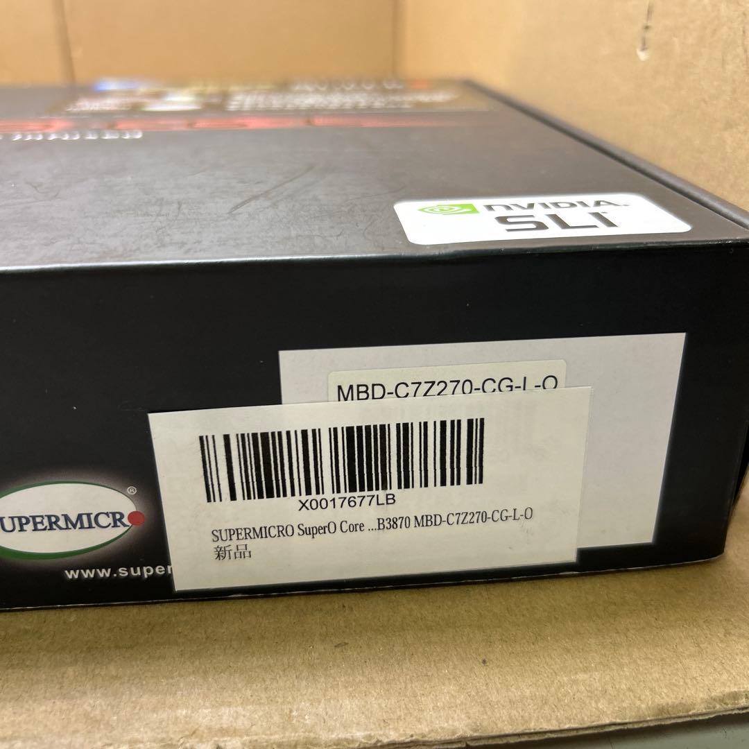 未使用マザボ　SuperO Core Gaming C7Z270-CG-L