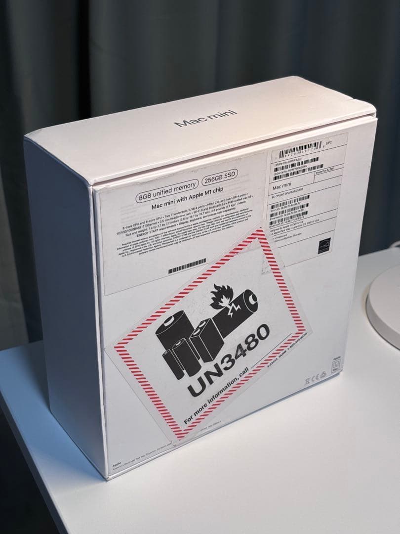 Apple Mac mini (M1, 2020) 8GB 256GB シルバー