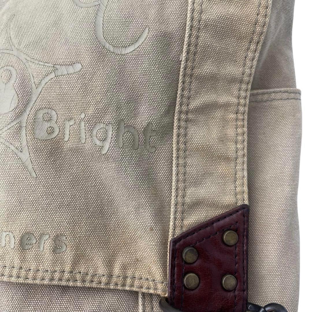 【希少】DIESEL メッセンジャーバッグ ベージュ archive y2k