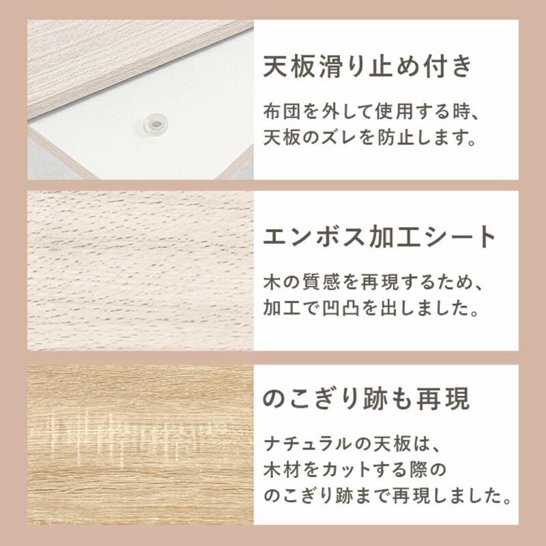 【新品】折りたたみこたつテーブル【キューブ】正方形 幅60cm リバーシブル天板