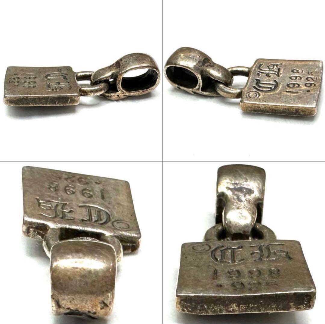 CHROME HEARTSフレームドCHプラスチャーム シルバー 925