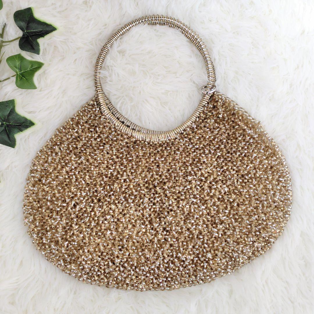 アンテプリマANTEPRIMA　ワイヤーバック　シルバーゴールド　横型