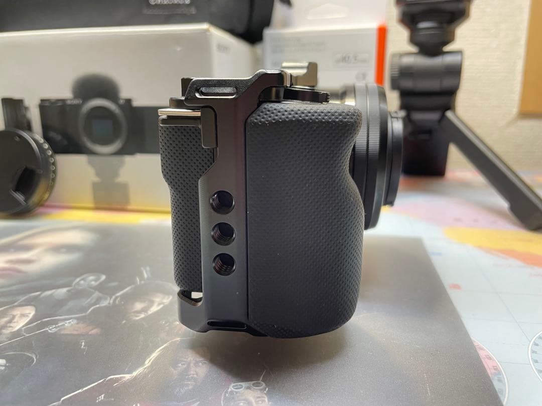 「すぐ撮影可能」Sony ZV-E10 ミラーレスカメラ 4K「美品8点セット」