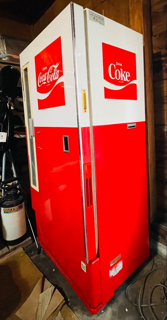 【直接引き渡し希望】昭和レトロ コカコーラ 冷蔵庫 自動販売機