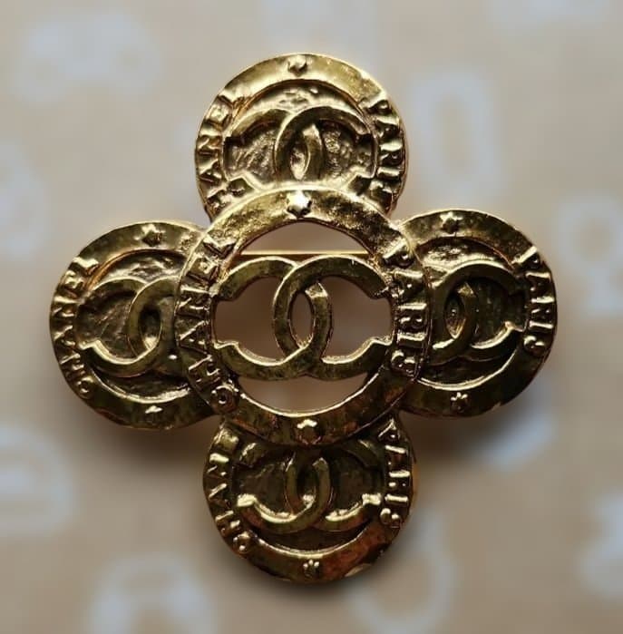 CHANEL シャネル　ブローチ　ヴィンテージ　ココマーク