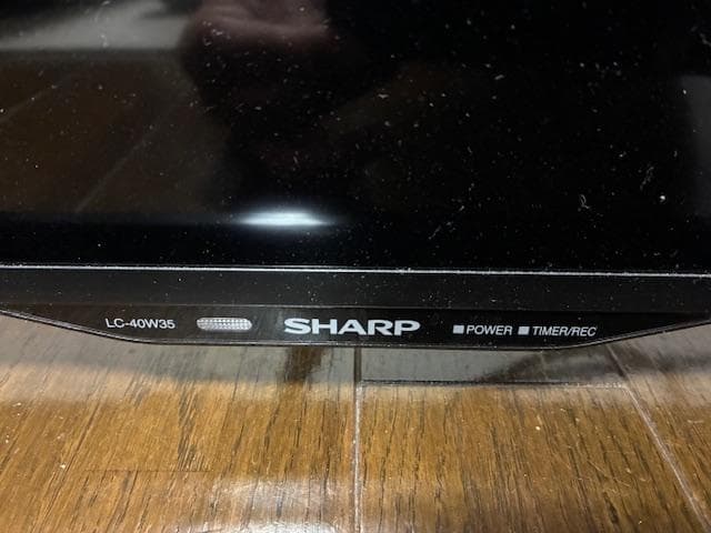 SHARP AQUOS 40インチ液晶テレビ　LC-40W35　2016年製