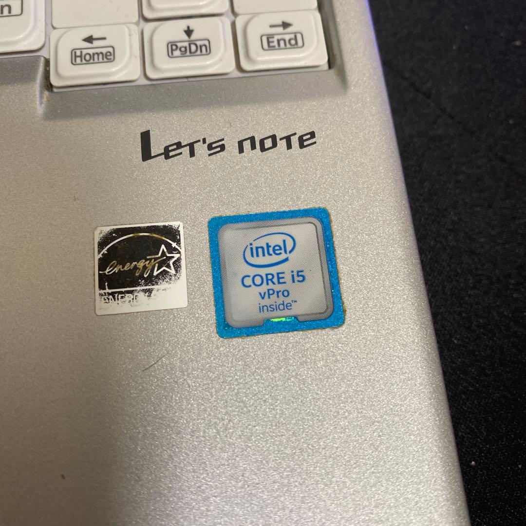 Core i5 Let's note バッテリー良好SSD256GBメモリ8GB
