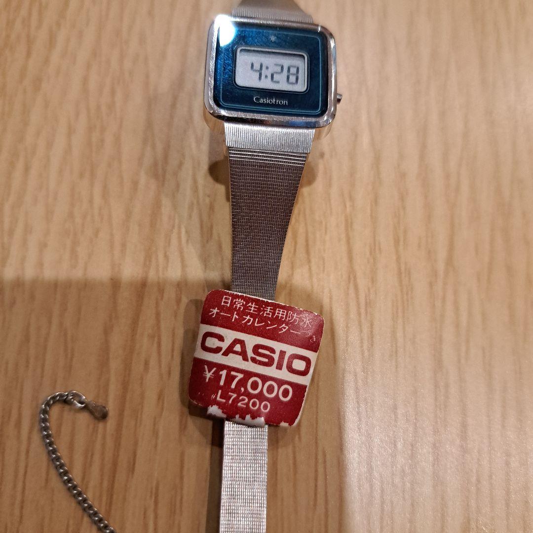 激レア　CASIO　Casiotron デジタル腕時計　L7200　ヴィンテージ
