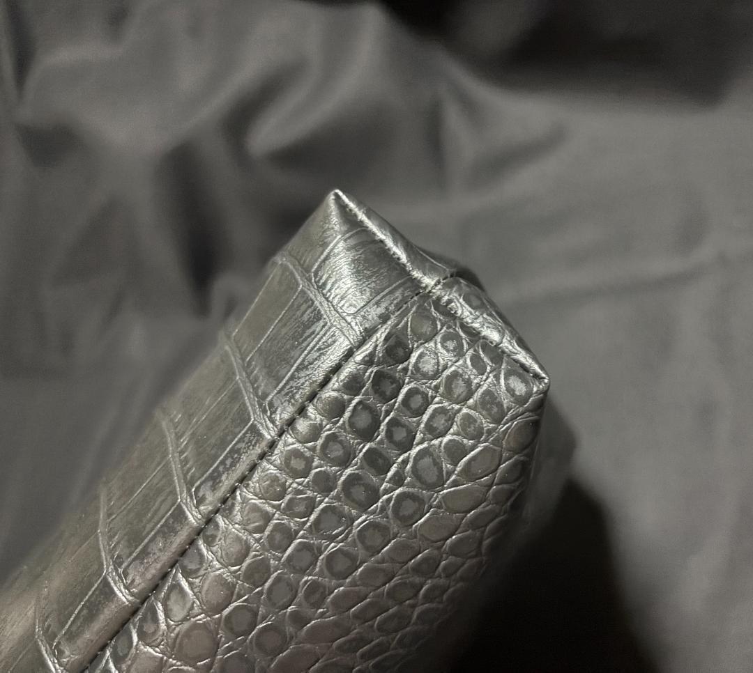 バンブー手提げ クロコダイル