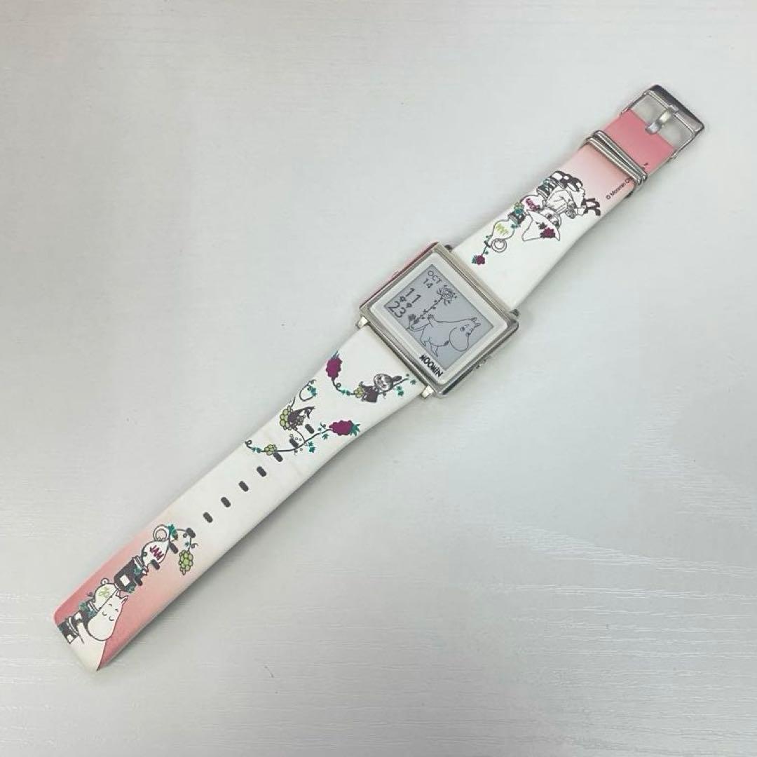 【N】動作品 EPSON エプソン smart canvas ムーミン 腕時計