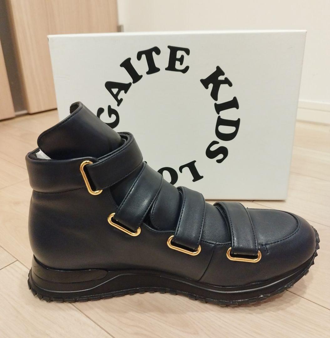 KIDS LOVE GAITE ネイビー ハイカットスニーカー