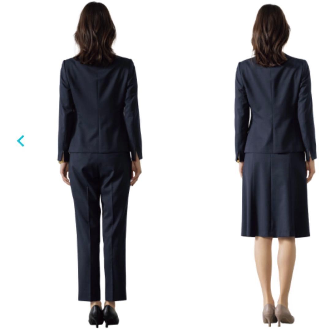 【未使用タグ付♡大きいサイズ2XL】AOKI スーツ3点セット 春夏　ネイビー