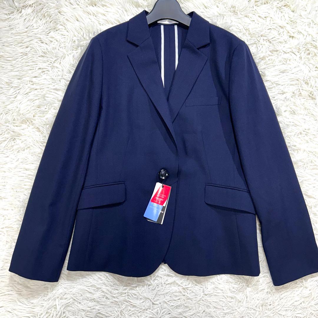 【未使用タグ付♡大きいサイズ2XL】AOKI スーツ3点セット 春夏　ネイビー