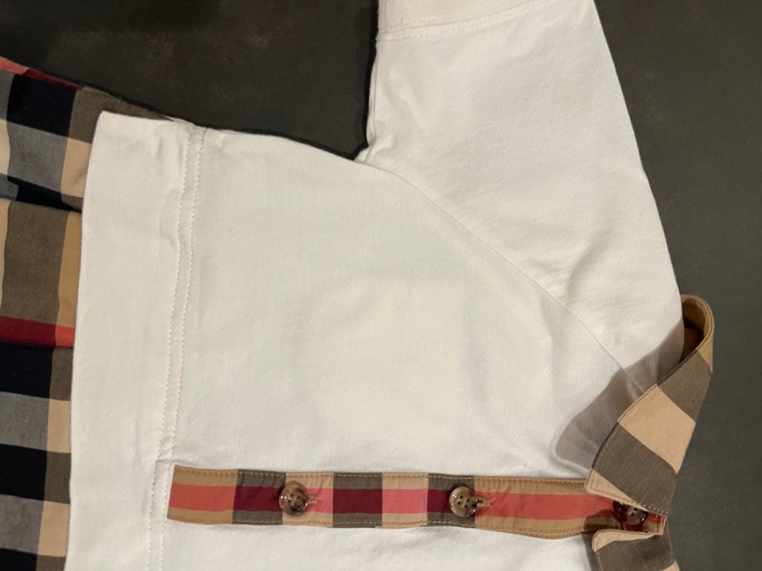 バーバリーチルドレン　チェック　ワンピース　90 92