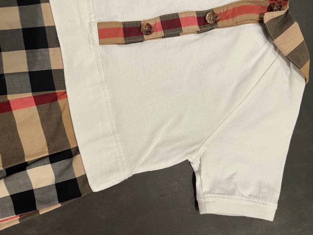 バーバリーチルドレン　チェック　ワンピース　90 92