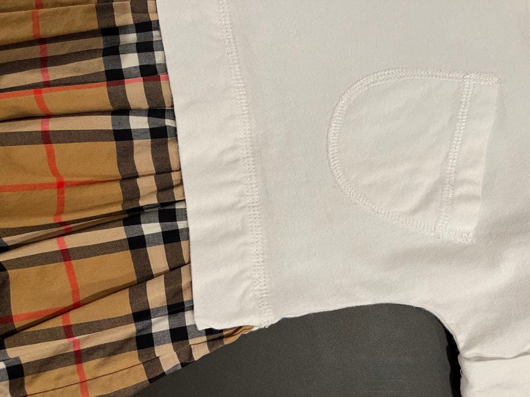 バーバリーチルドレン　チェック　ワンピース　90 92