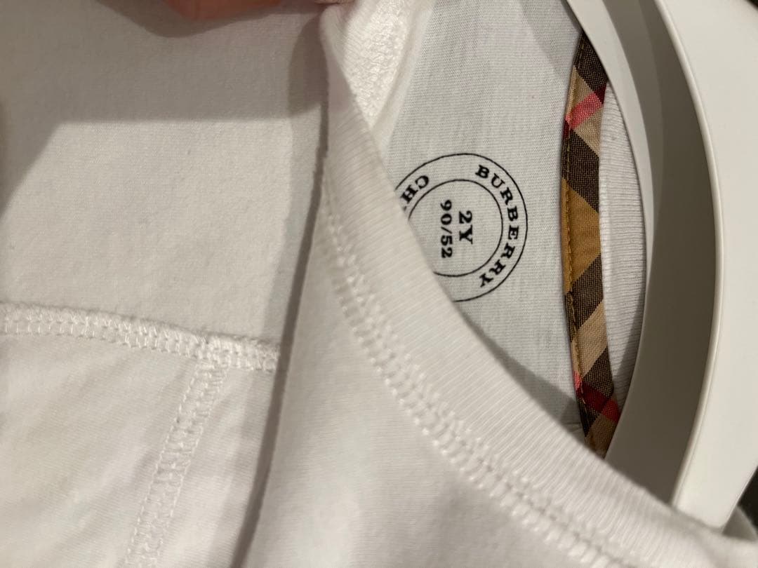 バーバリーチルドレン　チェック　ワンピース　90 92