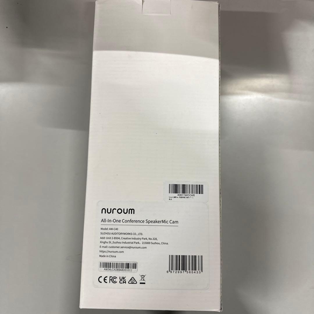 新品　Nuroum 会議用webカメラ マイク スピーカー HD1080P