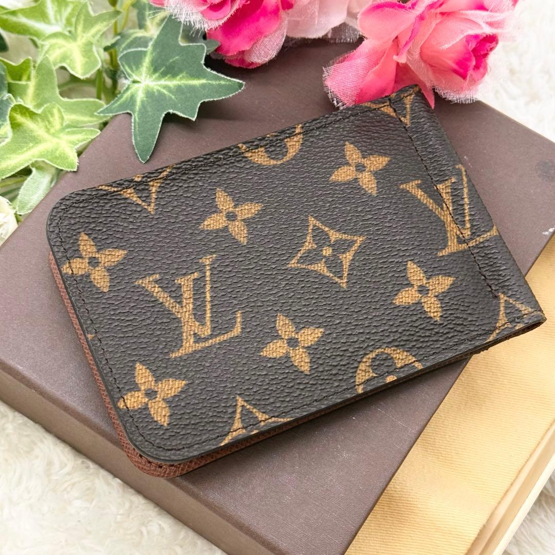 ✨新品級 希少✨ルイヴィトン モノグラム ポルトフォイユ パンス マネークリップ