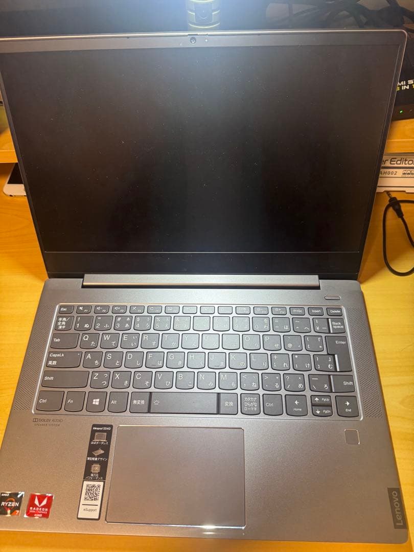 その他ノートPC本体 Lenovo ideapadS540 Ryzen7 3700U SSD512GB