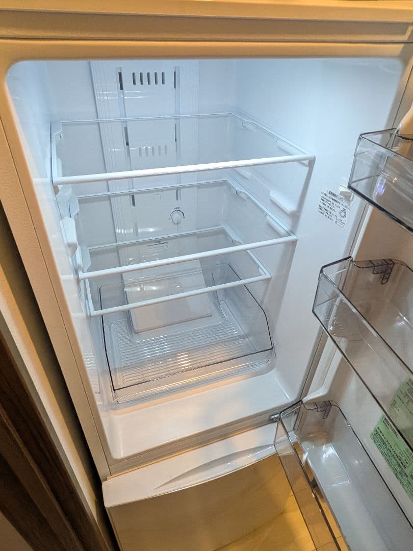 2023年製 東芝 冷蔵庫 GR-V15BS(W) 2ドア 右開きタイプ