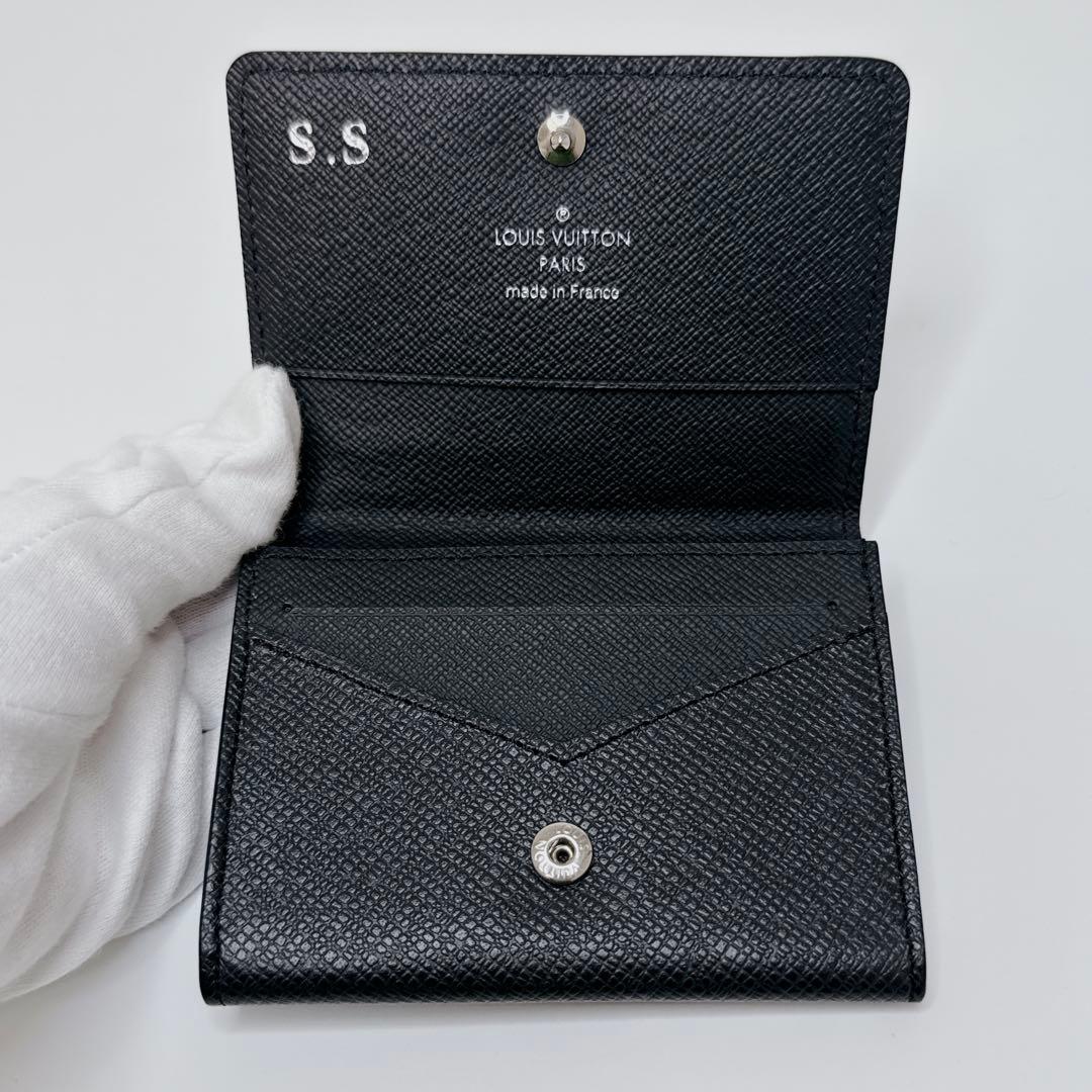 【美品】ヴィトン タイガ アンヴェロップ カルト ドゥヴィジット 名刺入れ