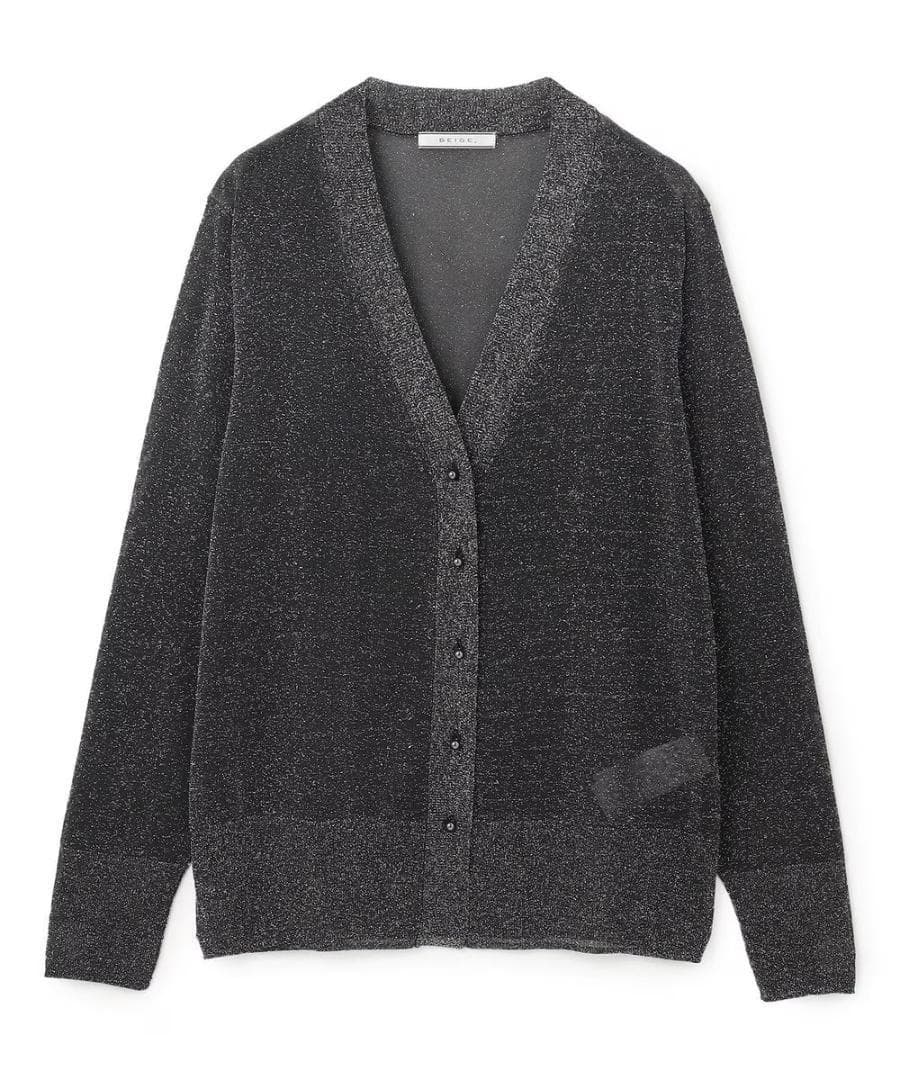 BEIGE　ベイジ　 【洗える】RIOU / カーディガン　Silver