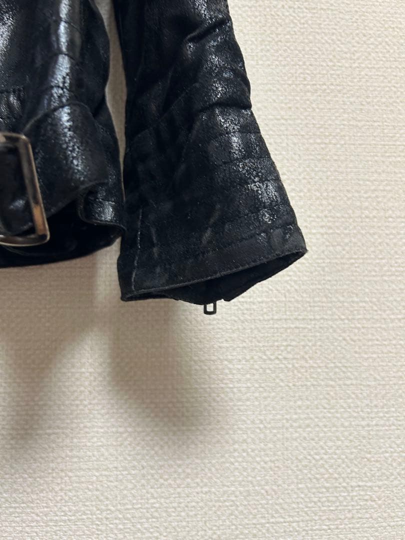 VICE FAIRY ヴァイスフェアリー ファー付きライダースジャケット