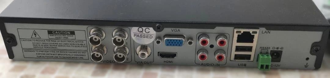 ☆彡防犯カメラ　４台　録画装置セット　ＨＤＤ２ＴＢ搭載　TL-J5304T