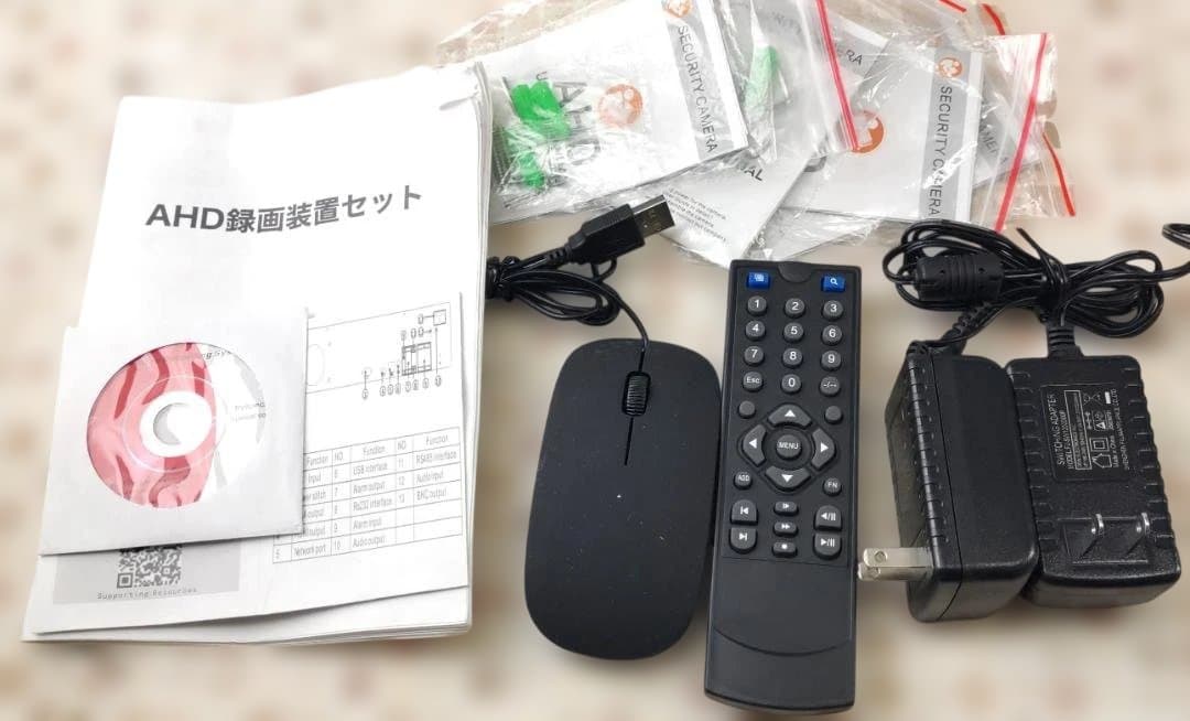 ☆彡防犯カメラ　４台　録画装置セット　ＨＤＤ２ＴＢ搭載　TL-J5304T