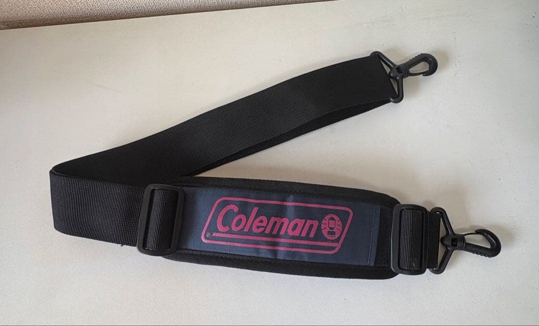 Coleman ボストンバッグキャリー　ネイビー/ピンク