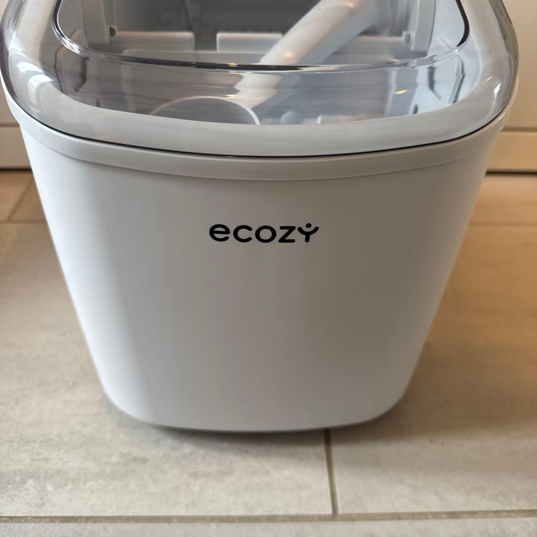 ecozy 家庭用製氷機 自動水供給機能付き【美品】
