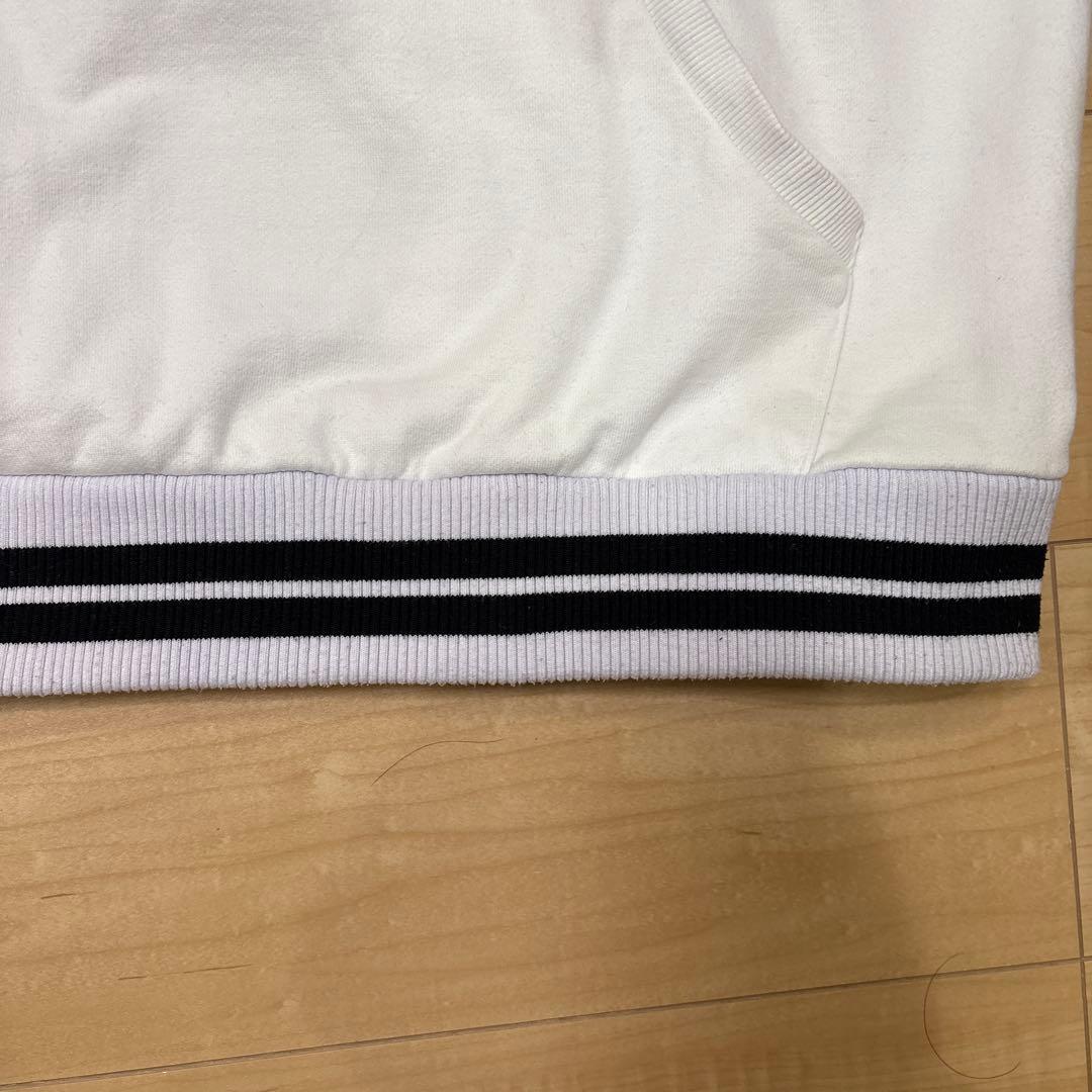 希少 早い者勝ち karl kani ゴールドプレート ホワイト パーカー