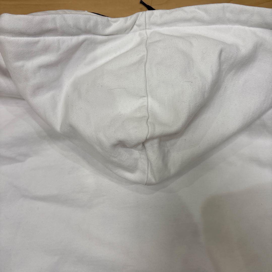 希少 早い者勝ち karl kani ゴールドプレート ホワイト パーカー