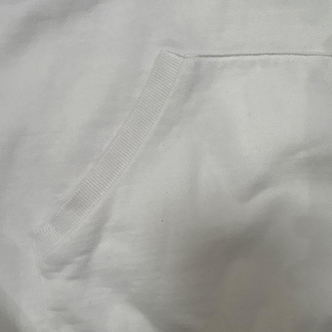 希少 早い者勝ち karl kani ゴールドプレート ホワイト パーカー