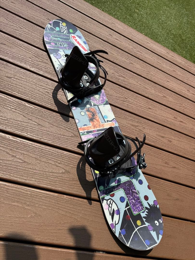 スノーボード 105㎝、バインディングセット