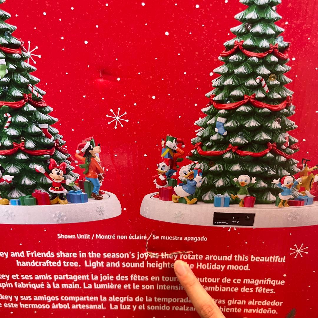 【再値下げ】クリスマスツリー ディズニー イルミネーション オルゴール⭐︎