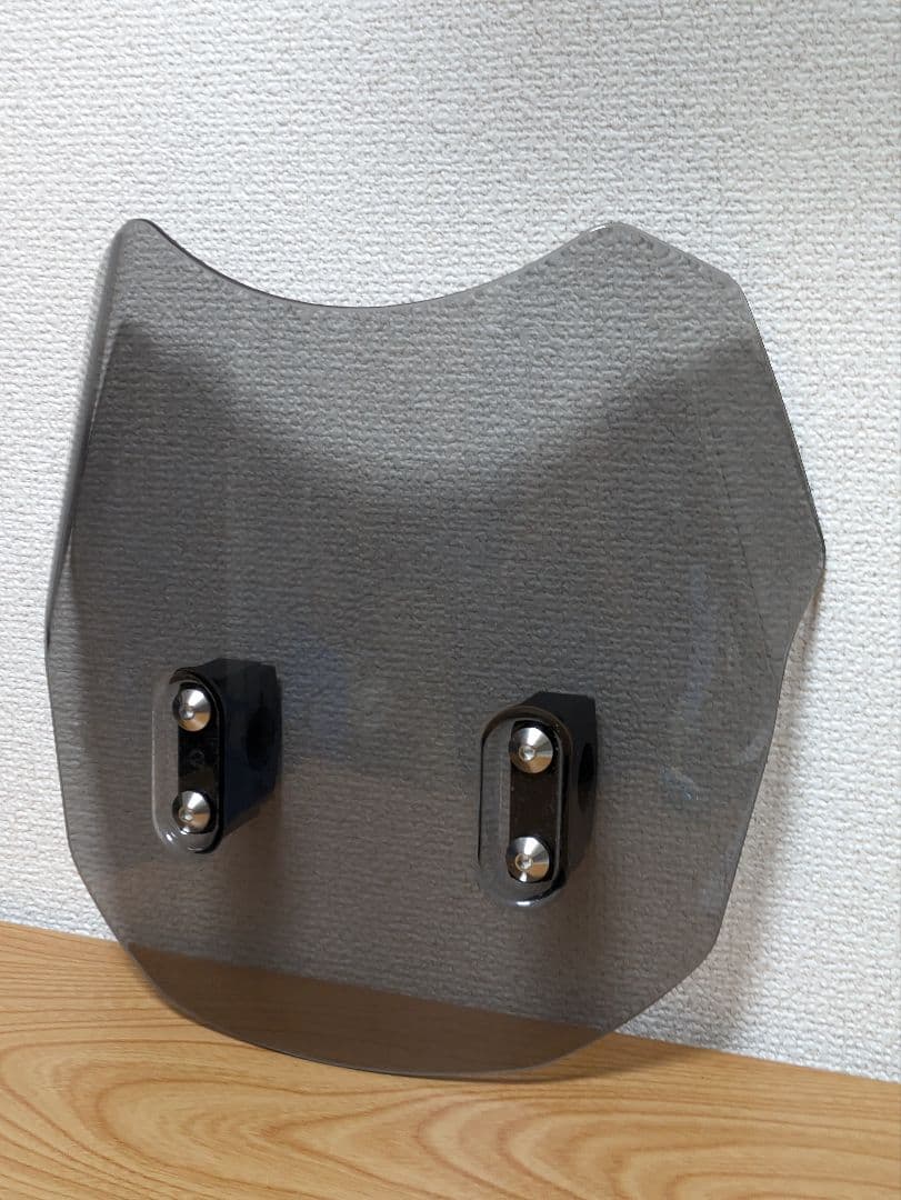 ZETA アドベンチャー ウィンドシールド ショート ダークスモーク　セロー