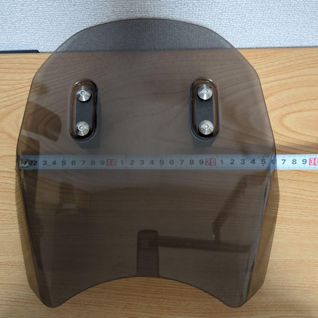 ZETA アドベンチャー ウィンドシールド ショート ダークスモーク　セロー