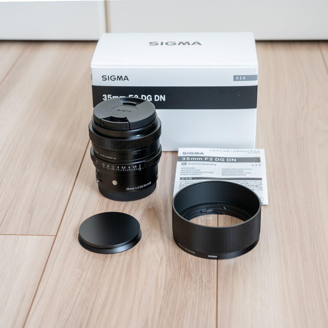 SIGMA 35mm F2 DG DN レンズ　SONY用 Eマウント