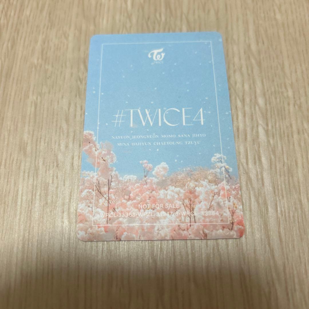 TWICE ミナ　ハイタッチ　トレカ　TWICE4