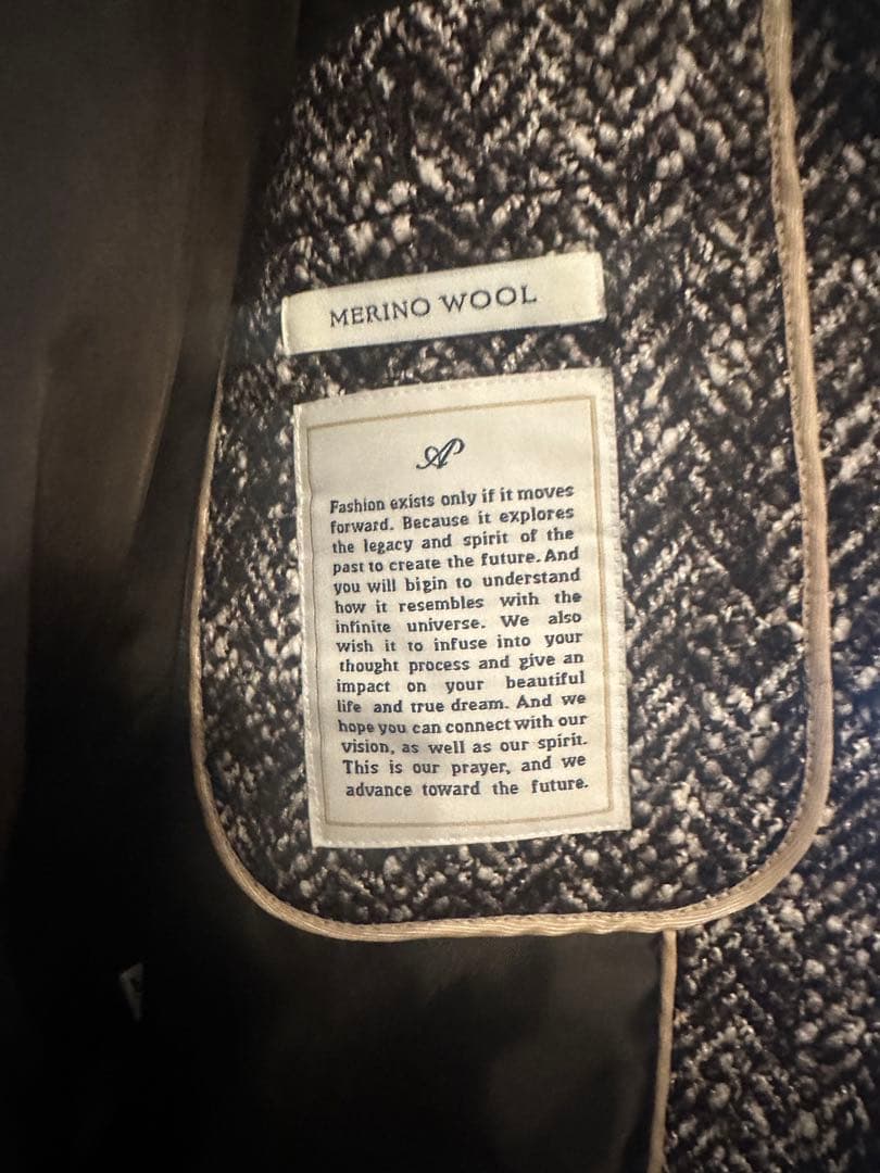 上杉柊平着用　After Pray HIGHNECK BLOUSON