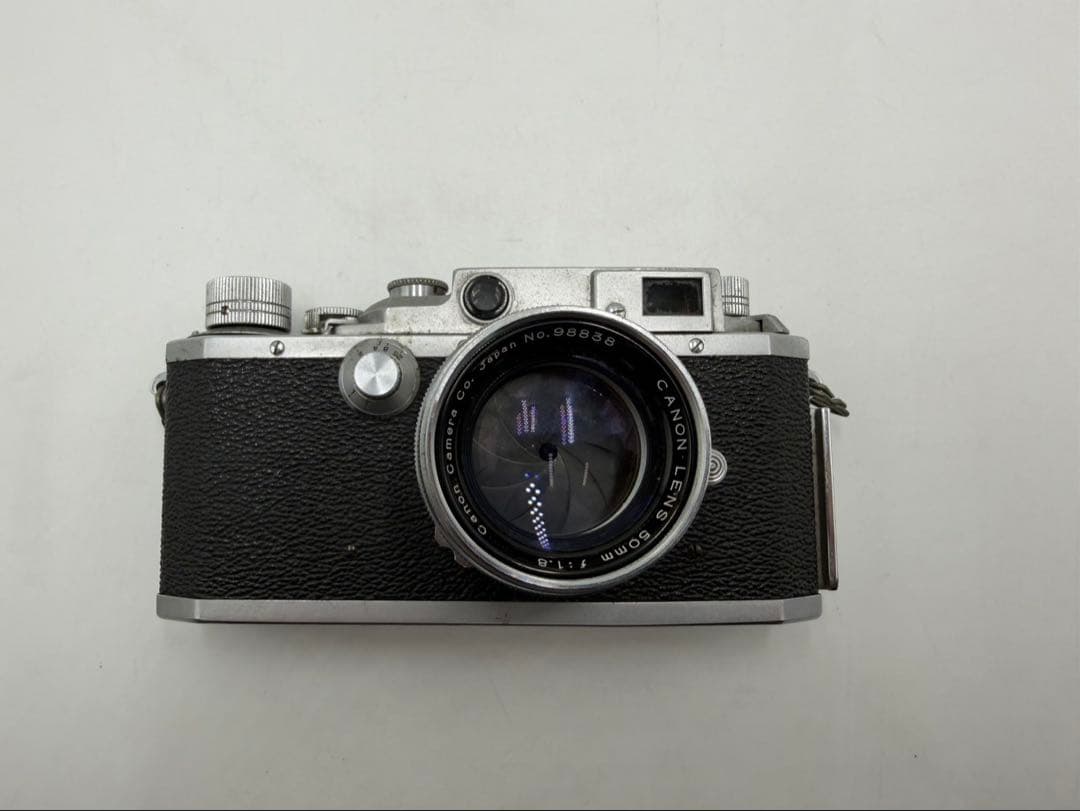 Canon　レンジファインダーカメラ　フィルムカメラ　レンズ50mmf:1.8