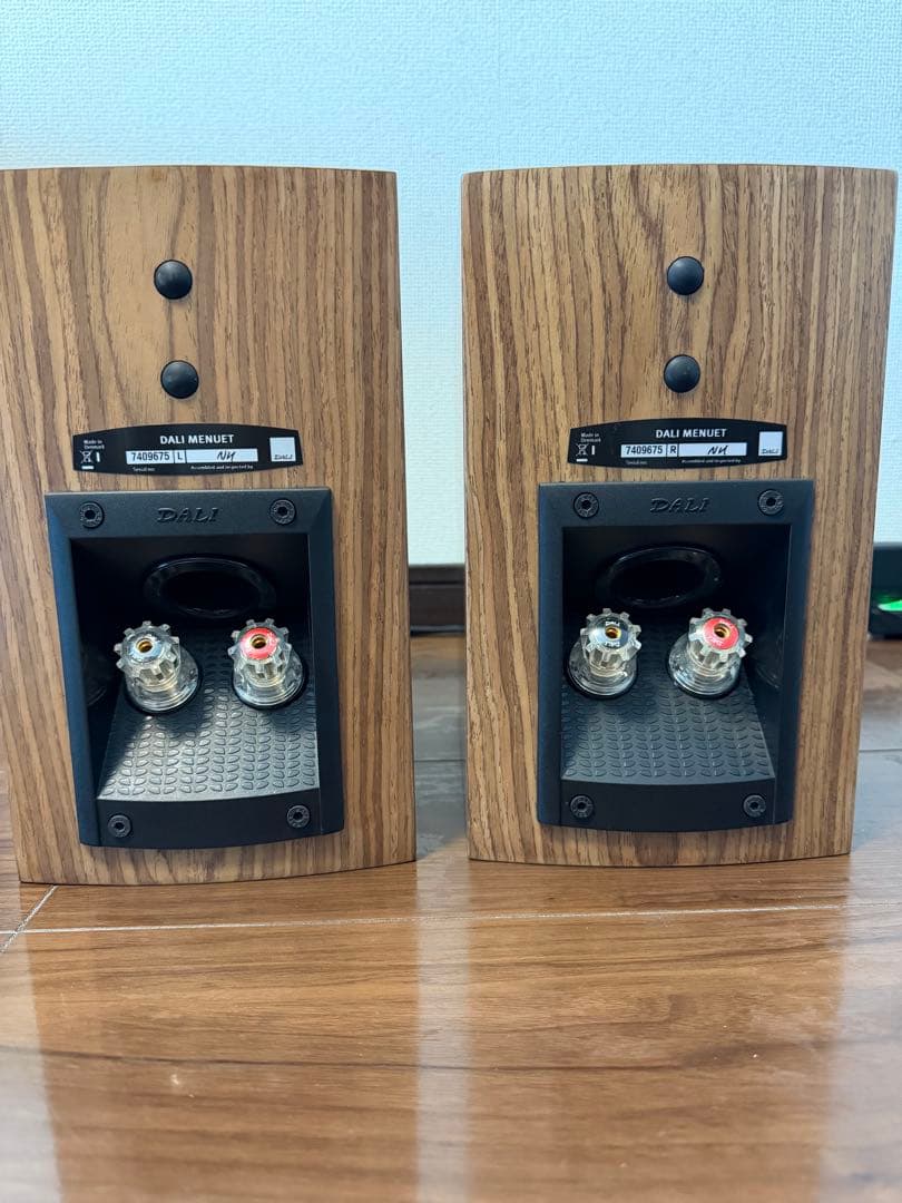 ダリのブックシェルフ型スピーカー、メヌエット　 （ウォールナット）